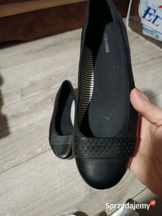czarne baleriny marki Graceland rozmiar 38 Poznań