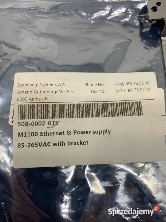 Marel M1100 8020002075 Ethernet Power supply