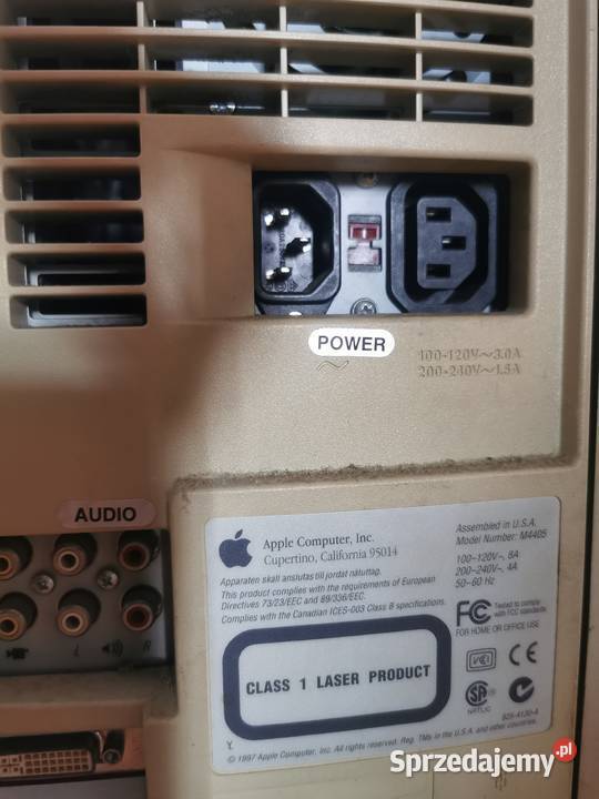 Power Macintosh G3 Mini Tower 1998 Assembled in Lębork