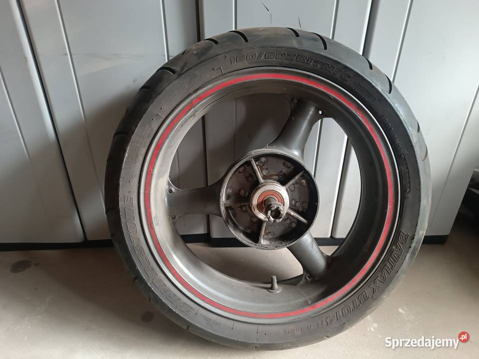 Kawasaki ZR7S koło tył z oponą ośka Pozostałe Opoczno