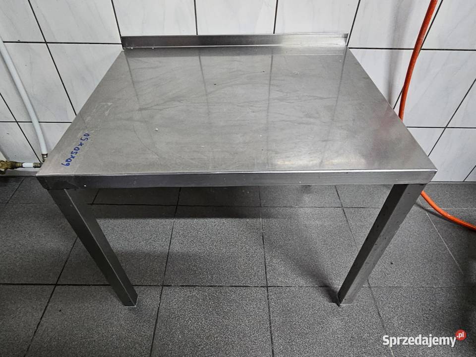 Stół przyścienny gastronomiczny roboczy 600 x Gastronomia Pszczyna