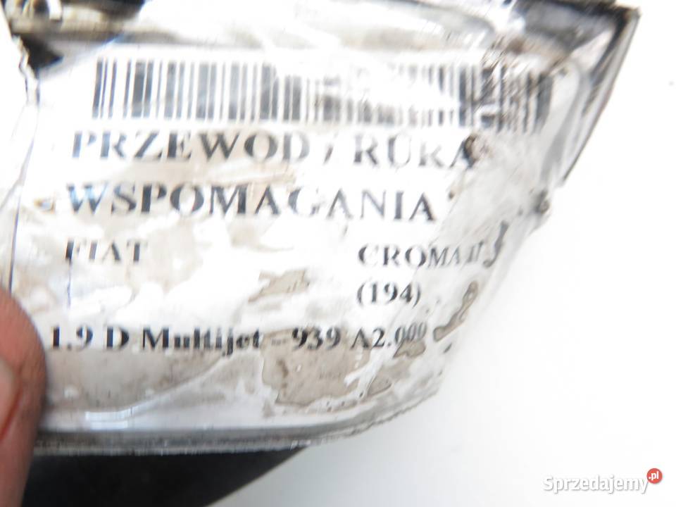 PRZEWÓD WSPOMAGANIA FIAT CROMA II 0100185116013 sprzedam