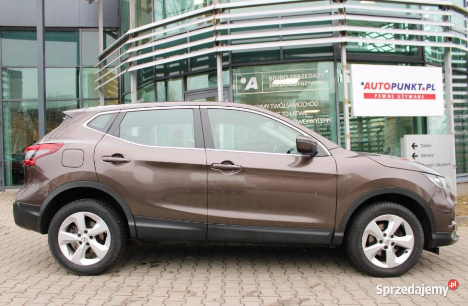 NISSAN Qashqai 2017r Iwł Salon ASO Podgrzewane Nissan Chorzów