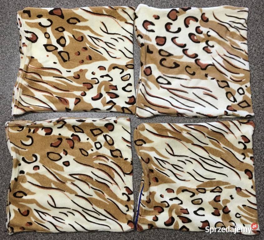 4 poszewki na poduszki z mikrofibry 45 x 42 Ustroń