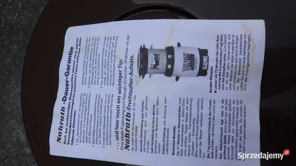 Praktina Garnek do przetworow domowych Niemieck Dębica