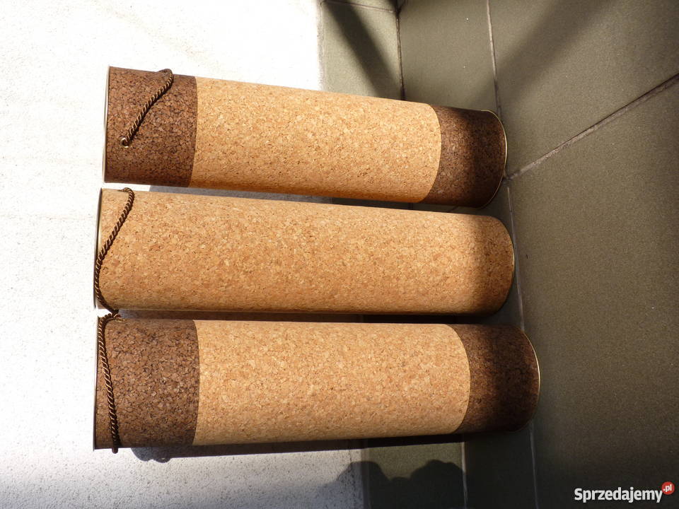 Tuby korkowe na butelkę alkoholu 3 sztuki Warszawa