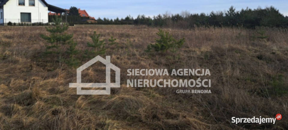 Działka Straszyn 1278m2 utwardzona