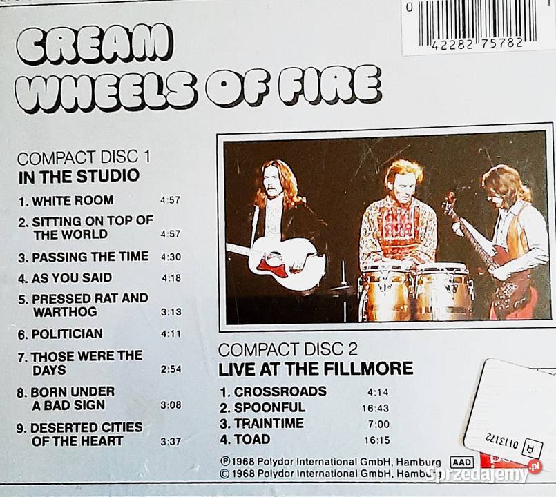 Najlepszy Kultowy Album 2X CD CREAM Album 2 CD Siedlce sprzedam