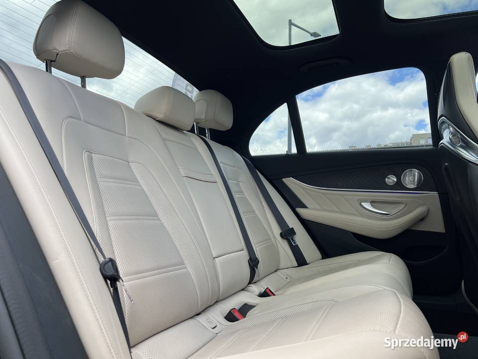 MercedesBenz E 53 2020 czarny mazowieckie Warszawa