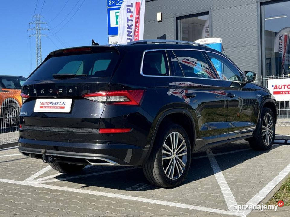 Skoda Kodiaq 2021r 4X4 FV23 Bezwypadkowy Skóry Poznań