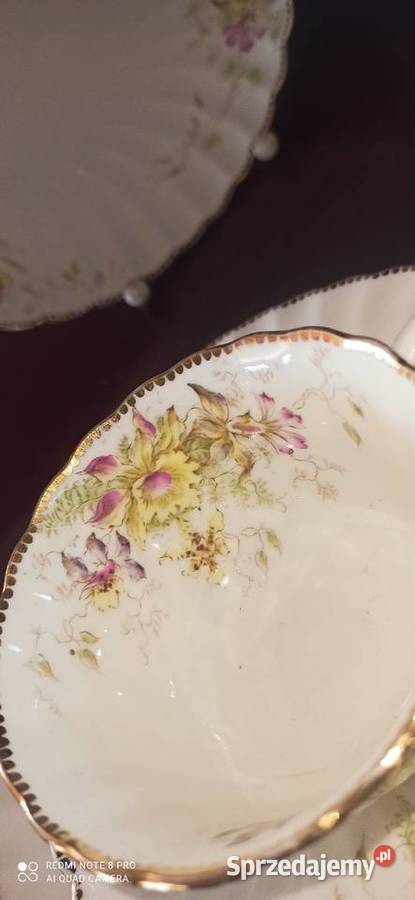 Patera Chapman Atlas Ręcznie malowana Porcelana i szkło Gdańsk sprzedam