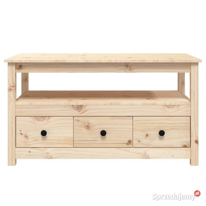 Stolik kawowy 102x49x55 lite drewno sosnowe Warszawa