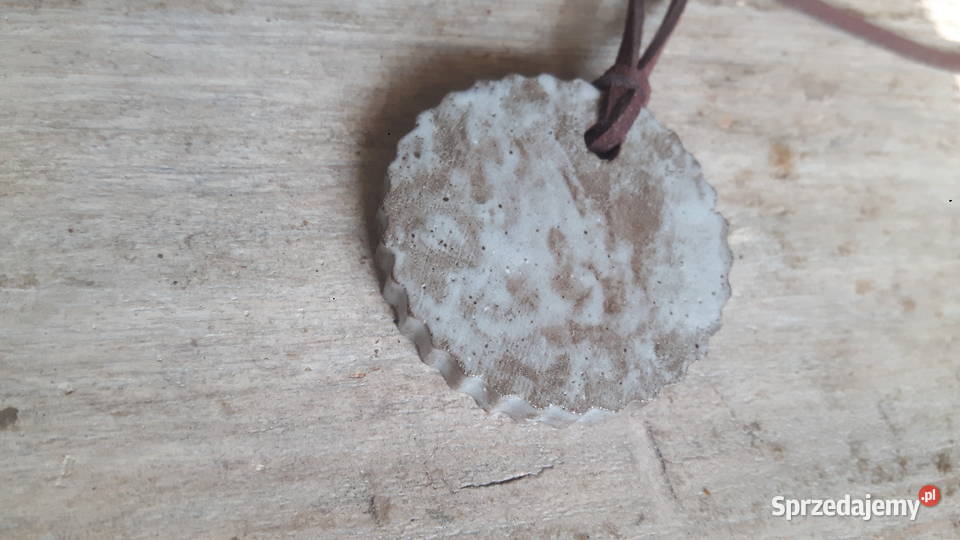 Naszyjnik ceramiczny ręcznie wykonany Otwock