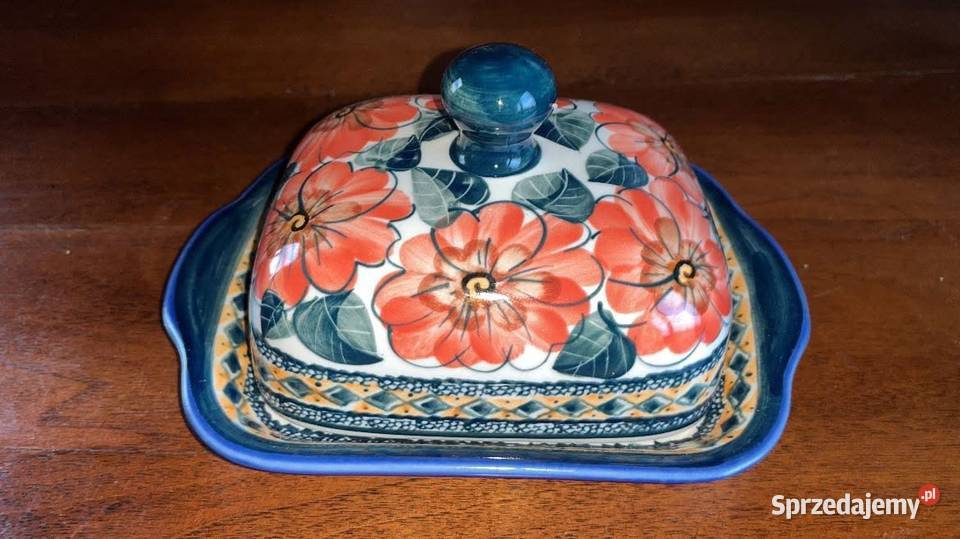 Maselniczka Bolesławiec Ręcznie malowana Hand Gdańsk