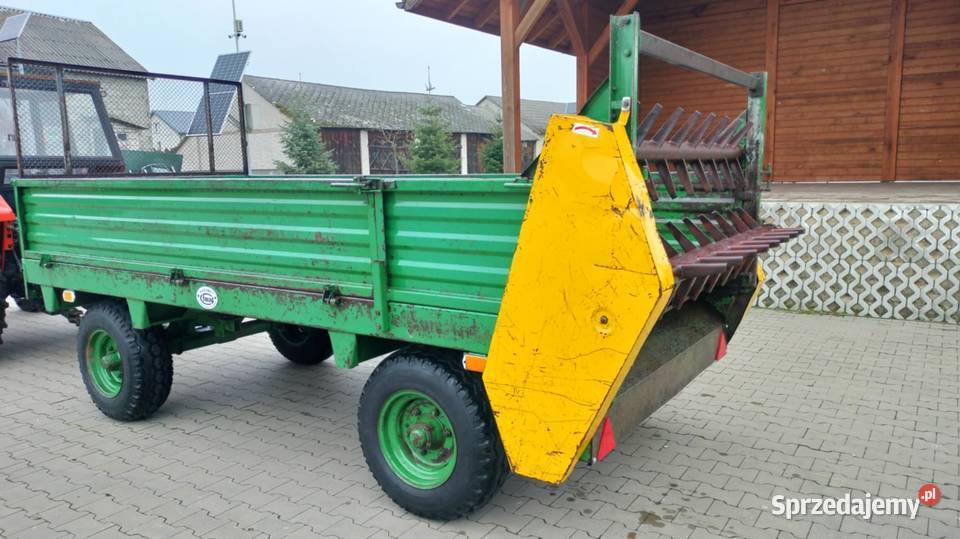 Rozrzutnik obornika dwuosiowy Czarna Białostocka Łuków