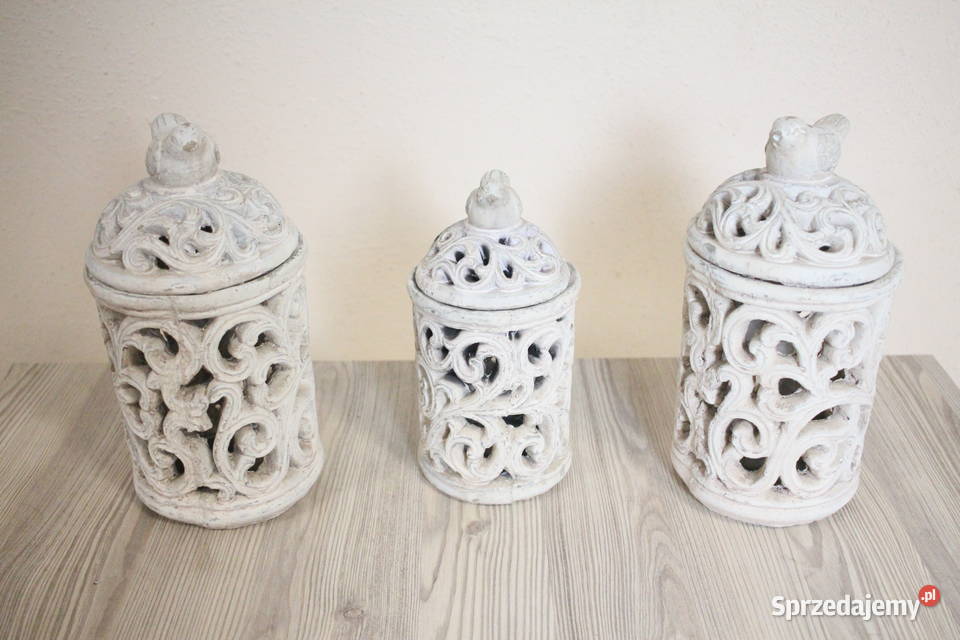 Lampiony 3 sztuki ładne zdobienie Pszczyna sprzedam