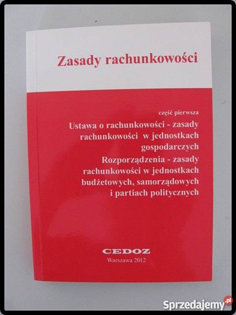 Zasady rachunkowości GraumanWtulich CEDOZ Płock