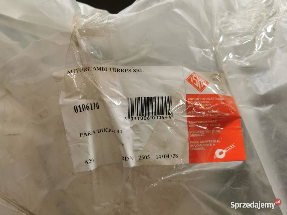 ZDERZAK PRZÓD ISAM NOWY FIAT DUCATO 230 19942002 osobowe