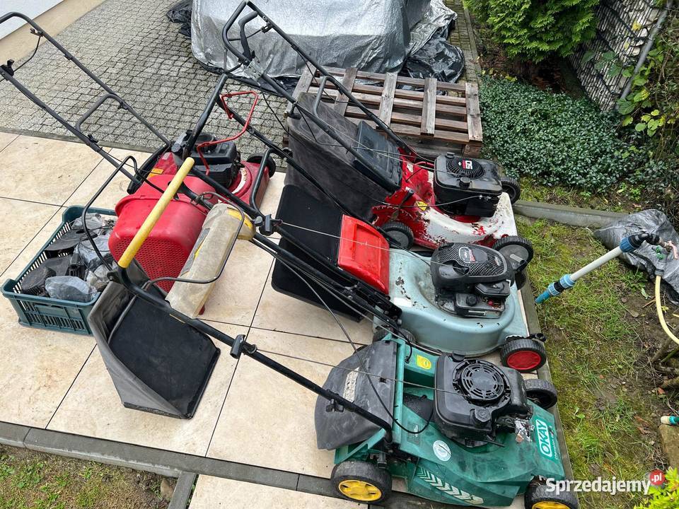 Kosiarkikosiarka i częścikosze do kosiarek sprzedam