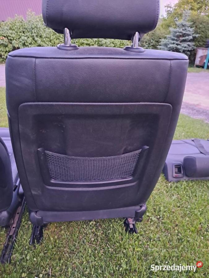 Fotele boczki komplet skóra bmw e87