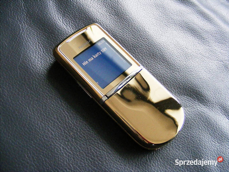 Telefon Nokia 8800 Sirocco Gold 18k ochrona Aleksandrów Łódzki sprzedam