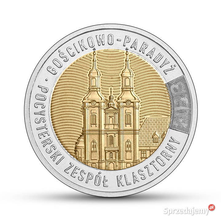 Moneta 5 GościkowoParadyż pocysterski zespół Warszawa