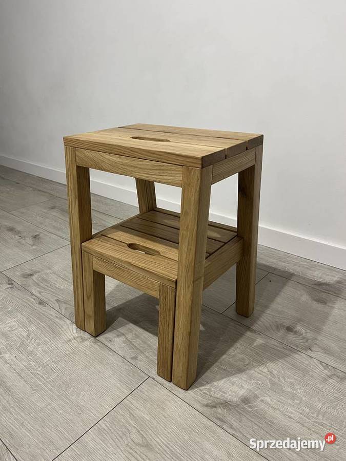 Taboret Dębowy 2w1 Stepoak małopolskie