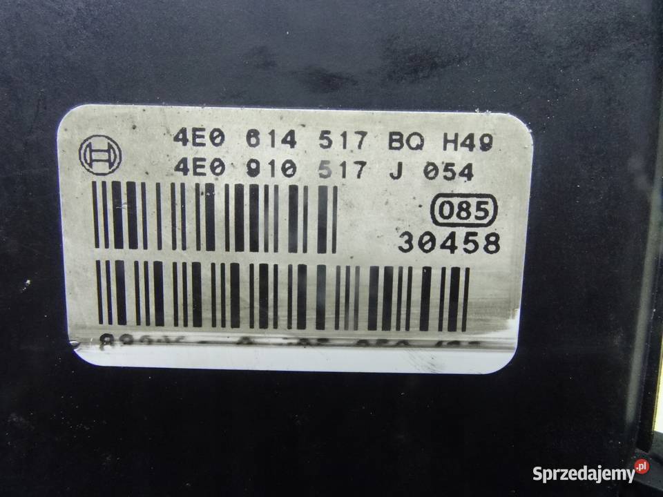 AUDI A8 D3 POMPA ABS 4E0614517BQ Przemęt
