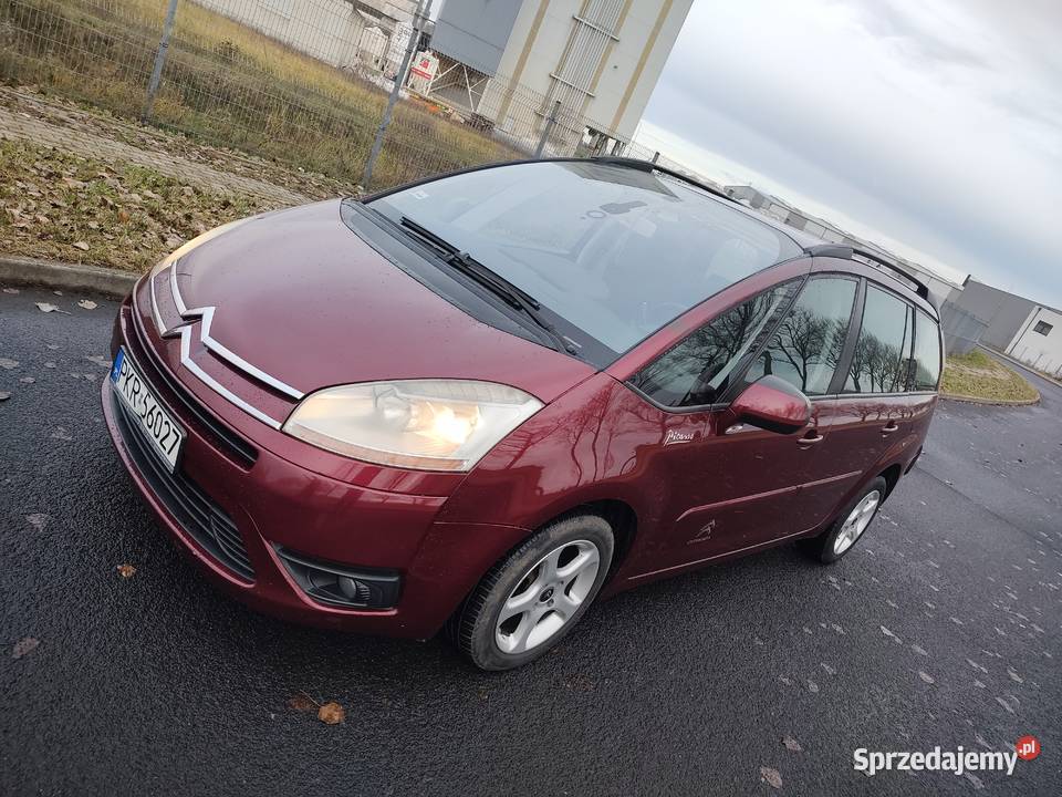 Citroen grand Picasso 16 HDI 7 osobowy wielkopolskie Pobiedziska sprzedam