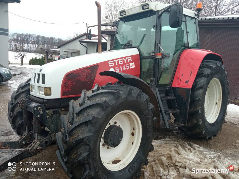 Steyr 9145 miękka oś klima Modliborzyce