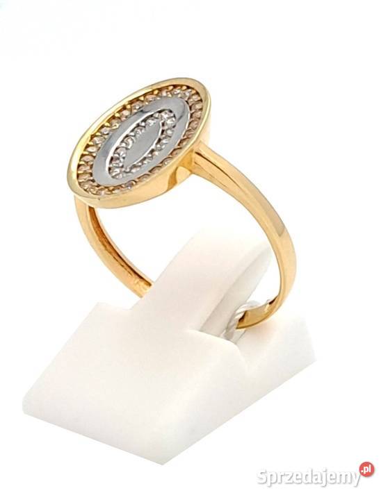 Pierścionek r18 Złoty pr333 wzór Vintage Z372 złote wielkopolskie Poznań