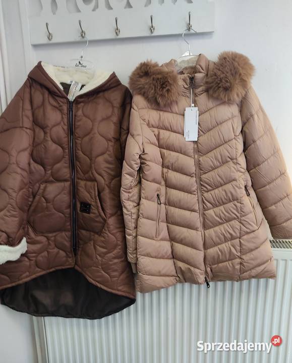 Hurt crem kurtki jesień zima odzież używana 15