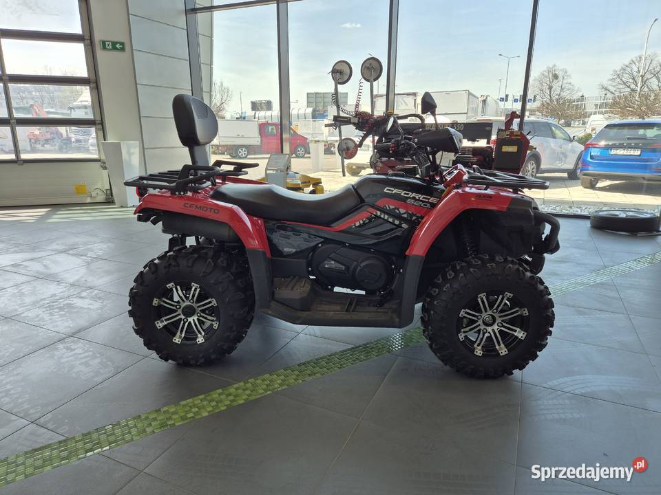 Quad z pługiem i wciągarką CFMoto CForce NOWY quad - ATV Łaziska Górne