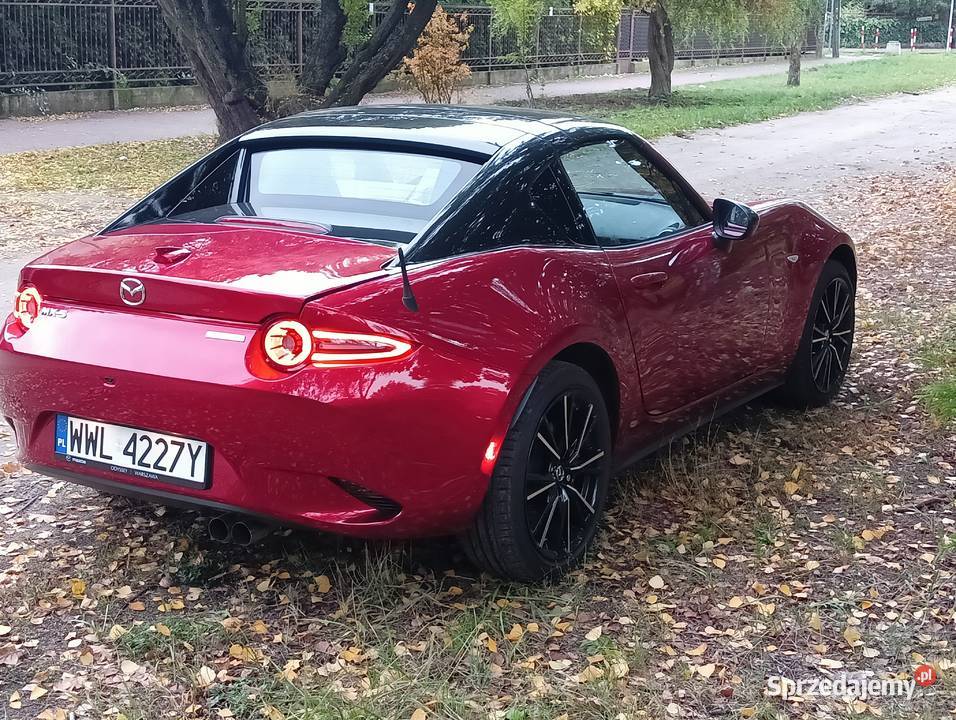 Mazda MX5 Miata RF Grand Touring 2024 Soul Red mazowieckie Ząbki