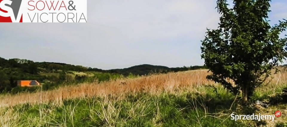 Skrajna działka pod lasem sprzedam
