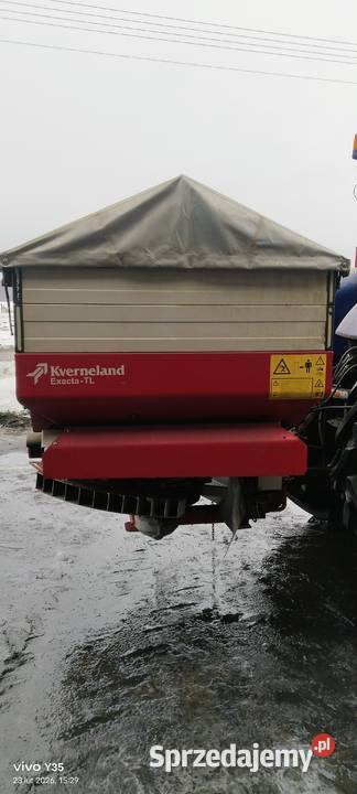 Rozsiewacz nawozów Kverneland Exacta TL Waga Stupsk