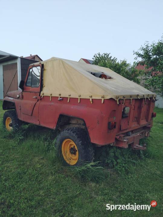 UAZ 469B zmota 4X4 samochód terenowy manualna Kaszów