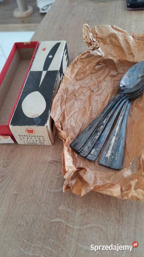 Łyżeczki do herbaty 6 kpl nieużywany Hefra Dom i Ogród