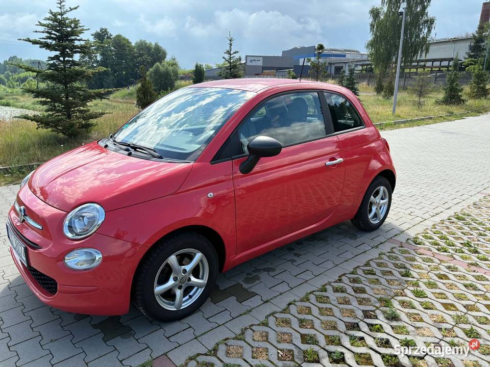 Fiat 500 12 benzyna 2017 elektryczne lusterka Końskie