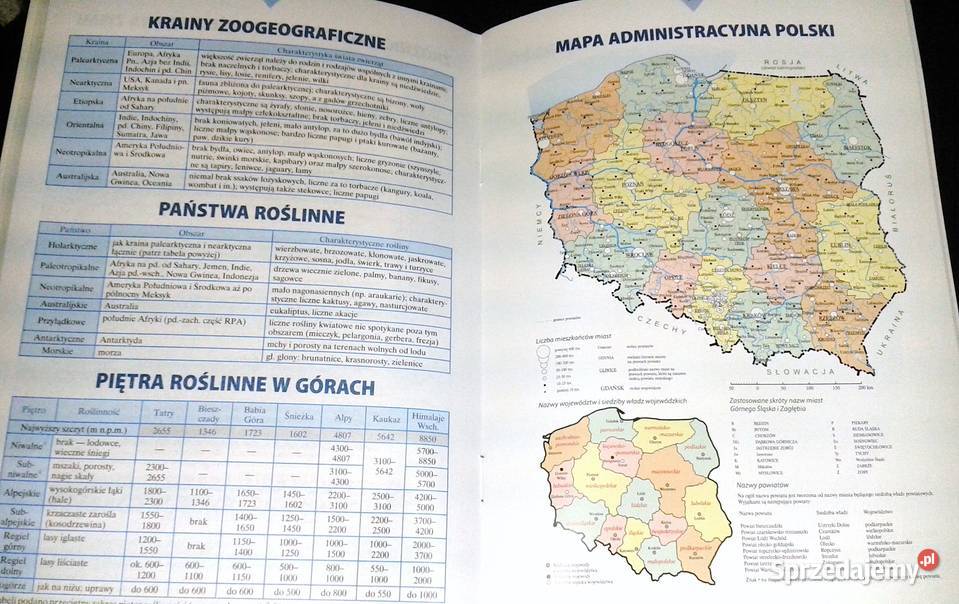 Małe tablice geografia Witold Mizerski J Chełm sprzedam