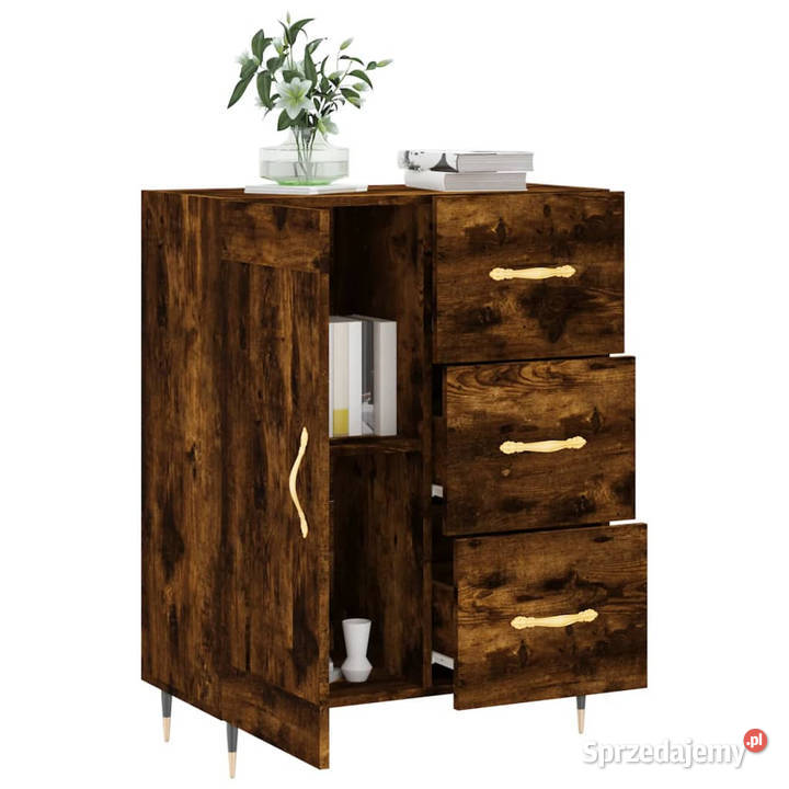Szafka przydymiony dąb 695x34x90 materiał Warszawa