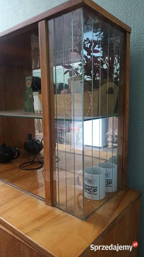 Meblościanka PRL vintage retro stan z lat 6070