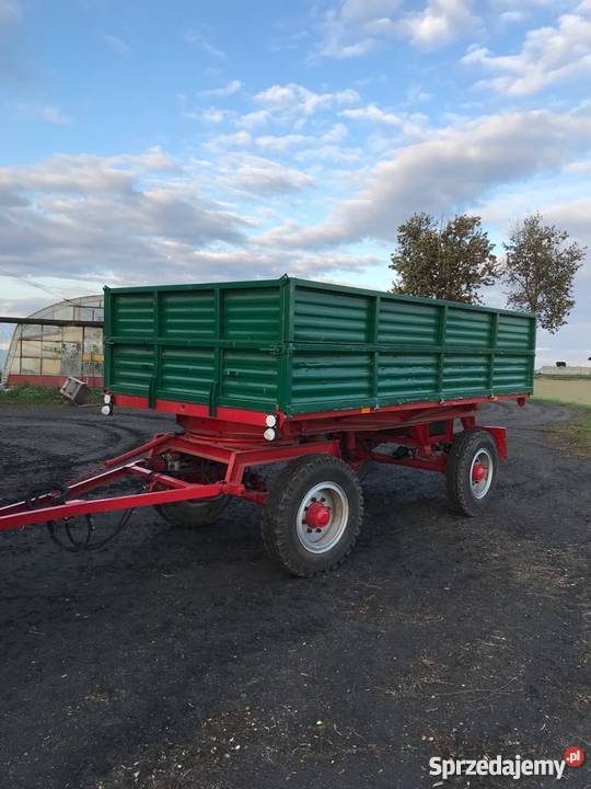 Przyczepa D55 wywrotka hl brandys Rozdrażew sprzedam