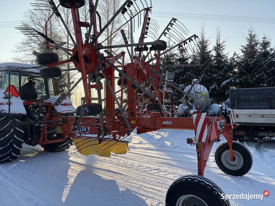 Zgrabiarka 2 karuzelowa Fella TS 800 8m Myszyniec