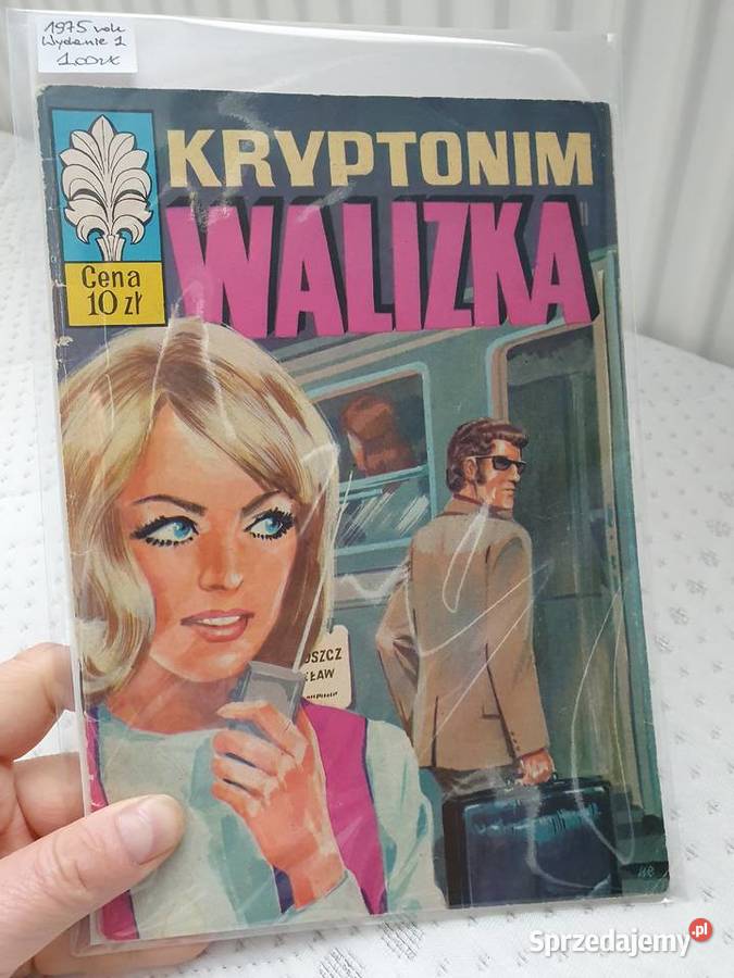 Kapitan Żbik Kryptonim Walizka wyd 1 1975 Kultura i Rozrywka Gdynia