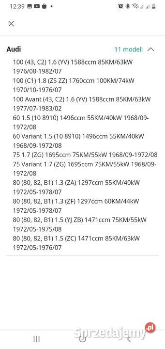 Termostat QH QTH329K AUDI Vw Opel