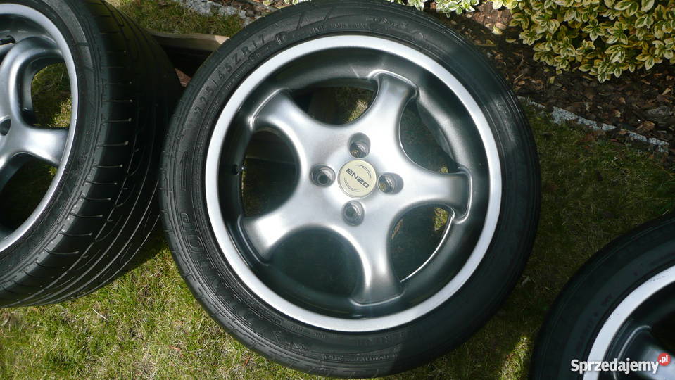 Piękne Felgi ENZO CUP 17 4 OPONY osobowe Kalisz