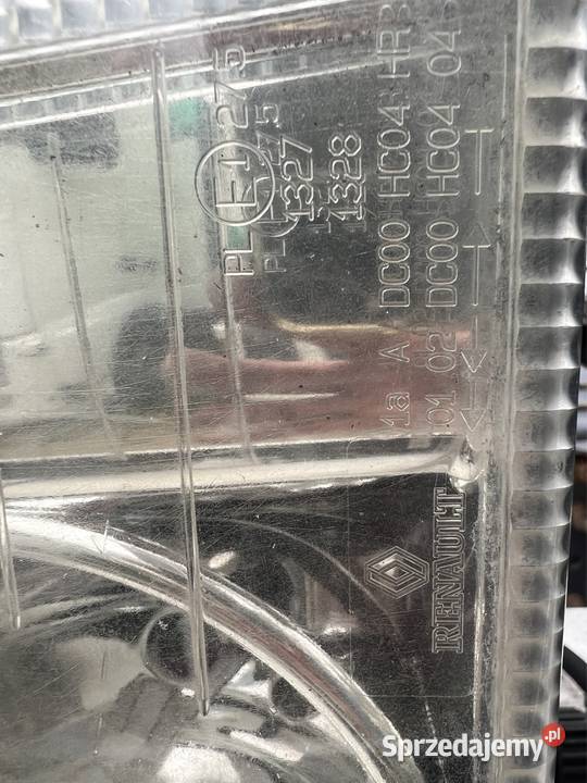 ReflektorRenault MagnumLewyPrawy Miechów