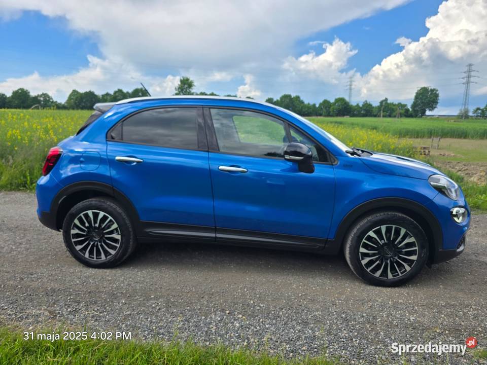 Fiat 500X 9993 benzyna 120 2023r Salon Polska nieuszkodzony 500X Gliwice