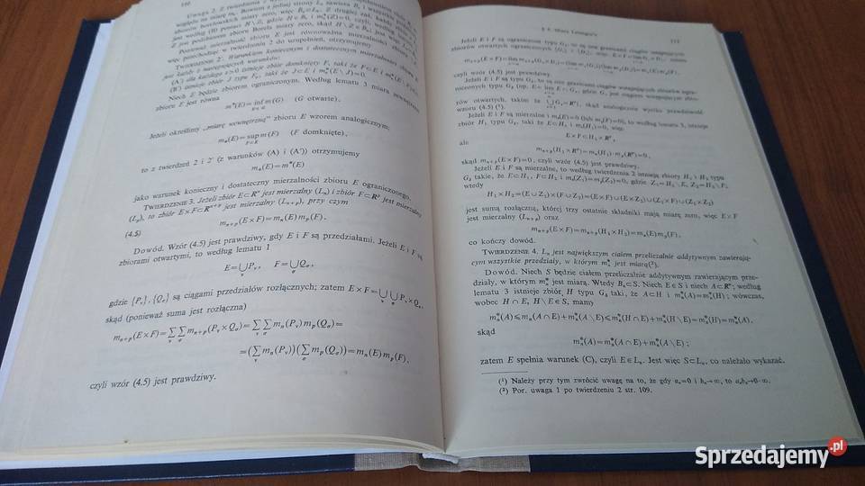 Wstęp do teorii funkcji rzeczywistych BM 46